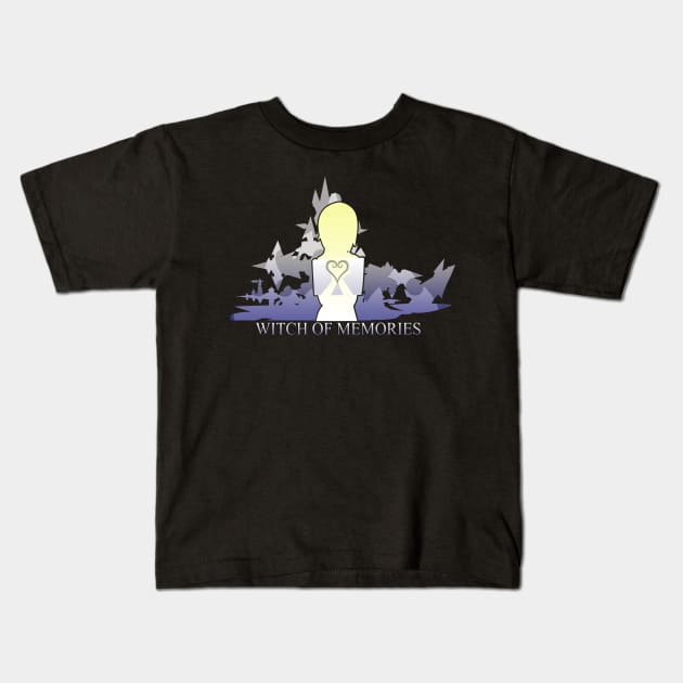 Witch of Memories Kids T-Shirt by DoctorBadguy